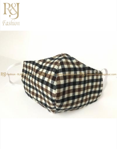 khẩu trang sọc caro