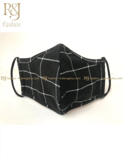 khẩu trang sọc caro