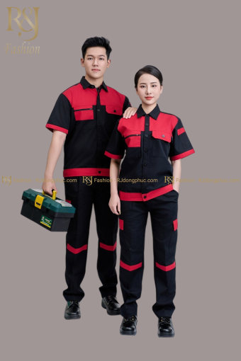 đồng phục bảo hộ lao động cho xưởng bảo trì